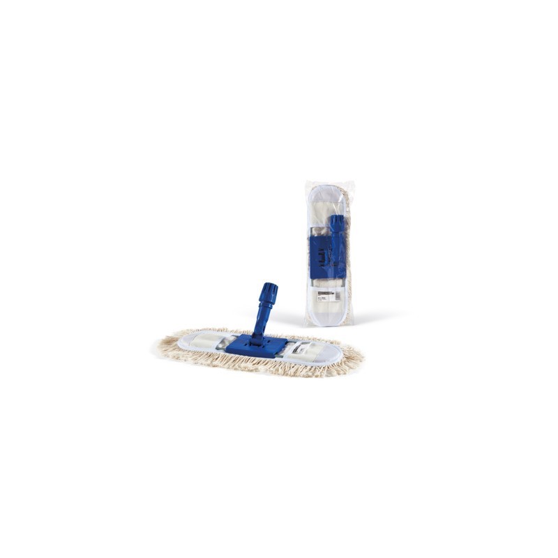 Scopa industriale in cotone Perfetto 40 cm - frange lavabili 0022