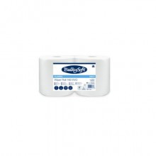 Bobine multiuso Bulkysoft Classic Wiper Roll 160 Evo bianco in cellulosa 800 strappi rotolo conf. 2 pz 2 veli - 55977