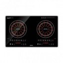 Fornello ad induzione digitale Sogo ad alta potenza 2000+1500 W COC-SS-10247