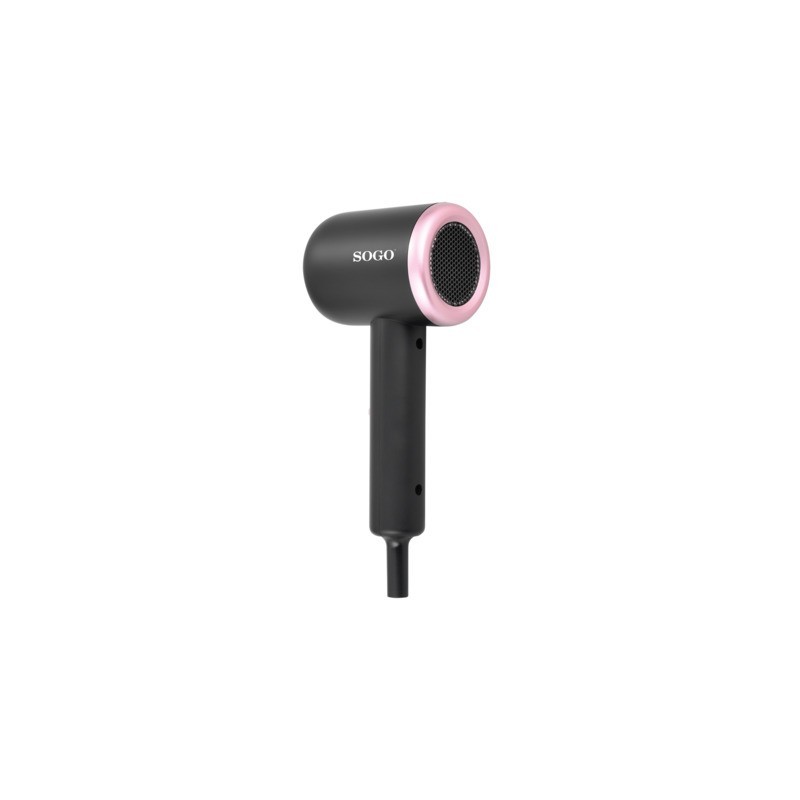 Mini asciugacapelli da viaggio Sogo a 2 velocità 1.000 W SEC-SS-3710