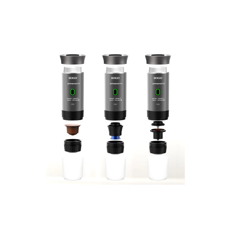 Macchina del caffè portatile ricaricabile Sogo 4in1 CAF-SS-5622