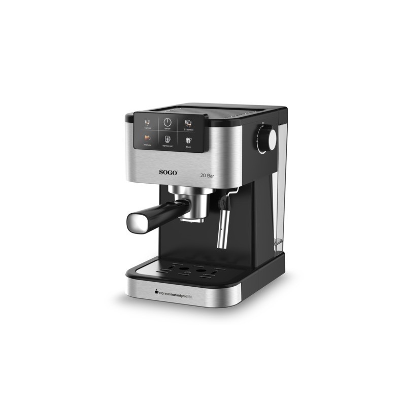 Macchina per caffe' digitale Sogo compatibile Nespresso e caffe' macinato 20Bar - CAF-SS-5668