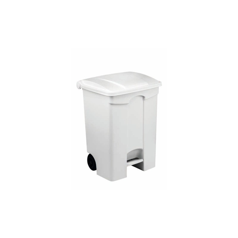 Contenitore mobile a pedale Medial Contitop 70L in PP bianco 115570