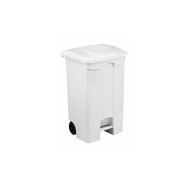 Contenitore mobile a pedale Medial Contitop 90L in PP bianco 115590