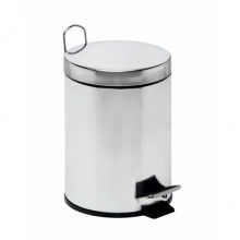 Pattumiera a pedale Medial Bin galva con secchio in acciaio galvanizzato 205x278mm/5L - 106405