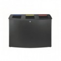 Cestino per la raccolta differenziata Medial Rome 3x40 L 965x353x720mm 789340