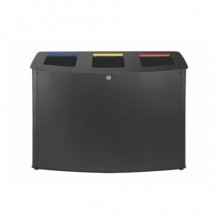 Cestino per la raccolta differenziata Medial Rome 3x40 L 965x353x720mm 789340