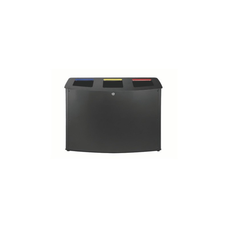 Cestino per la raccolta differenziata Medial Rome 3x40 L 965x353x720mm 789340