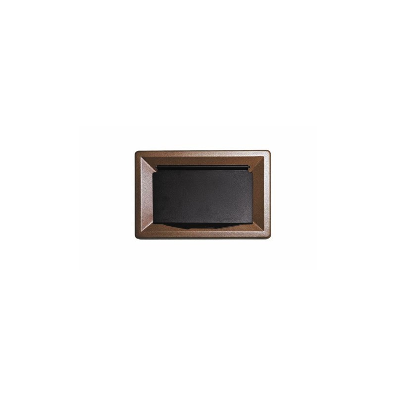 Coperchio per gettacarte Medial Bob color 355x235 mm marrone 790434