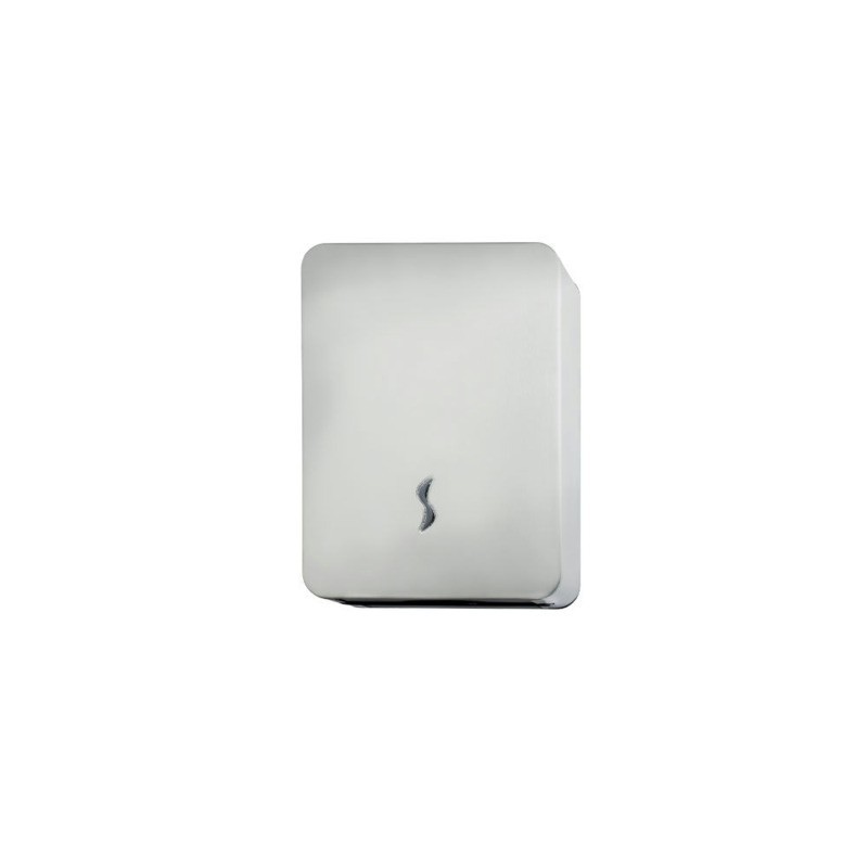 Distributore di carta asciugamani piegata a C, Z o V Medial Superb 2.0 400fogli inox 286x140x376mm - 105865