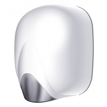 Asciugamani elettrici con resistenza a lama d'aria Medial Zefiro hot 221x157x285mm ABS bianco - 704325