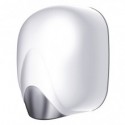 Asciugamani elettrici con resistenza a lama d'aria Medial Zefiro hot 221x157x285mm alluminio bianco - 704335