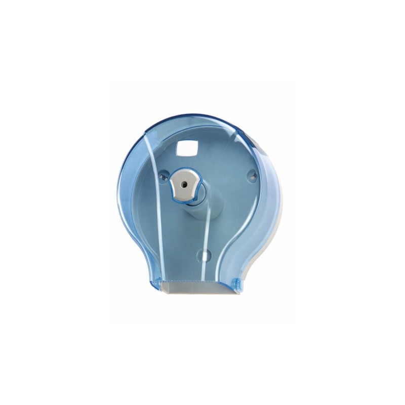 Distributore di carta igienica in rotolo Medial Wave ² 200m blu trasparente 240x130x260mm - 908101