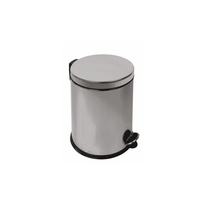 Pattumiera a pedale Medial New bin basic inox brillante 290x440mm 913200
