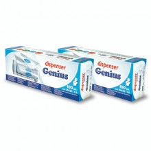 Dispenser di sacchi frigo Genius con clips adesive Peter Pan Plast conf. 100 pz 20x35 cm - GENF20
