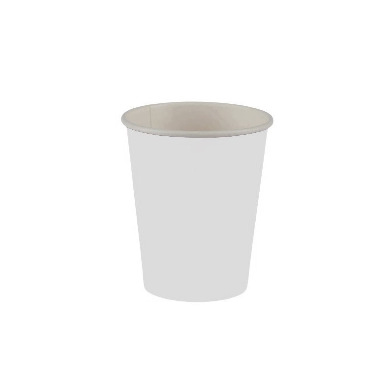 Bicchieri in cartoncino bianchi Ristocart imbustati singolarmente conf. 25 pz 50 cl - KB200077