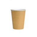 Bicchieri in cartoncino kraft Ristocart imbustati in carta singolarmente conf. 25 pz 50 cl - KB200621