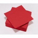 Tovaglioli microgoffrati Tavola Viva 38x38 cm 2 veli - rosso - conf. 40 pz - 61829