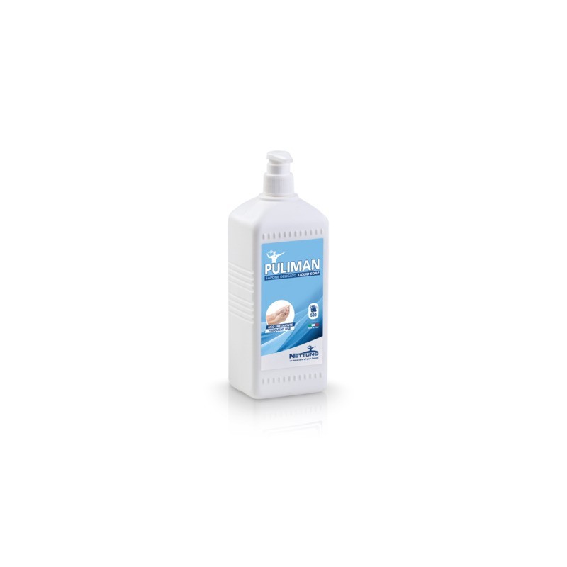 Sapone liquido madreperlato Nettuno Puliman con dosatore 1 L 260