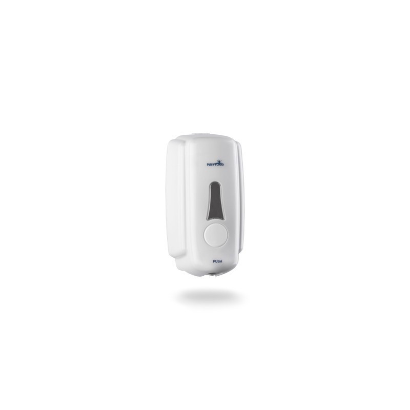 Dispenser per saponi e igienizzanti in tanica a rabbocco Nettuno T-Small 1 L bianco - 91900