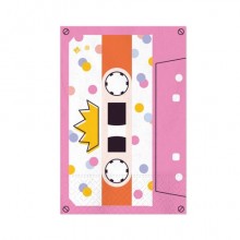 Tovaglioli Big Party a tema Music Party 33x33 cm - conf. 16 pz - 76564 (Conf.3)