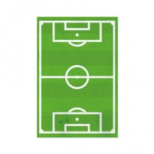 Tovaglioli Big Party a tema Football 33x33 cm - conf. 16 pz - 76866 (Conf.3)