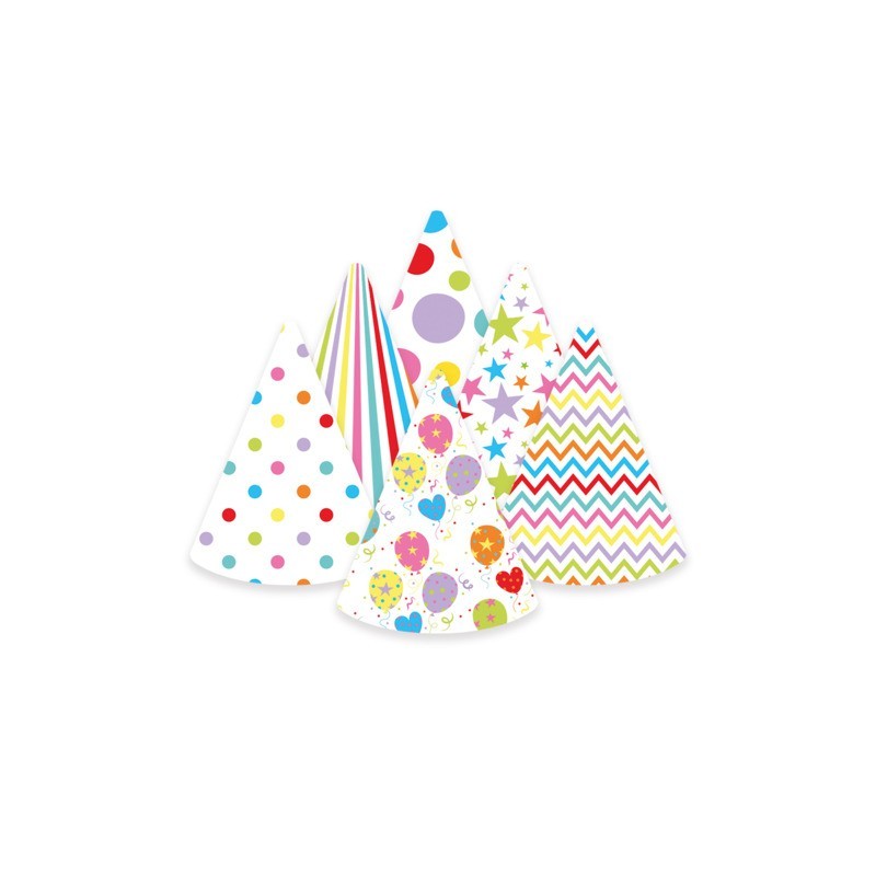 Cappellini Trendy per festa Big Party conf. 6 pz 70418 (Conf.3)