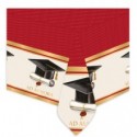 Tovaglia in plastica Big Party a tema Laurea Ad Maiora 140x270 cm - 76200 (Conf.3)