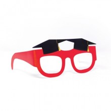 Occhialini in carta a tema Laurea Glamour Big Party conf. 6 pz 75256 (Conf.3)