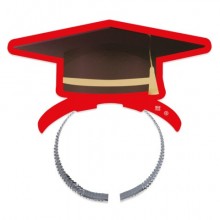 Frontini in carta Big Party a tema Laurea - conf. 4 pz - 75267 (Conf.3)