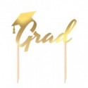 Cake Topper in carta 20 cm Big Party a tema Graduation 76218 (Conf.3)