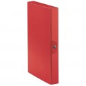 Cartelle portaprogetti Esselte C24 EUROBOX dorso 4 cm presspan biverniciato rosso - 390324160 (Conf.5)