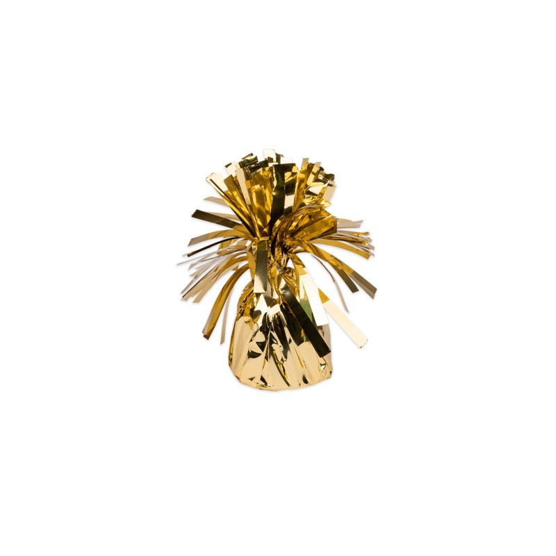 Pesetto 170 g frangia Big Party oro metal 81745 (Conf.5)