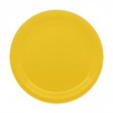 Piatti in carta di pura polpa di cellulosa Ecolor Ø 24 cm - giallo - conf. 25 pz - 74093 (Conf.2)