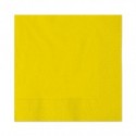 Tovaglioli in carta di pura cellulosa Ecolor 2 veli - 33x33 cm - giallo - conf. 40 pz - 74508 (Conf.2)