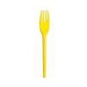 Forchette Ecolor 16 cm - giallo - conf. 20 pz - 76391 (Conf.2)