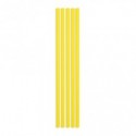 Cannucce in carta Ecolor Ø 0,5 cm giallo - conf. 50 pz - 74049 (Conf.4)