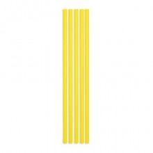 Cannucce in carta Ecolor Ø 0,5 cm giallo - conf. 50 pz - 74049 (Conf.4)