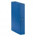 Cartelle portaprogetti Esselte C26 EUROBOX dorso 6 cm presspan biverniciato blu  - 390326050 (Conf.5)
