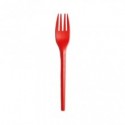 Forchette Ecolor 16 cm rosso - conf. 20 pz - 76387 (Conf.2)