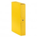 Cartelle portaprogetti Esselte C26 EUROBOX dorso 6 cm presspan biverniciato giallo - 390326090 (Conf.5)