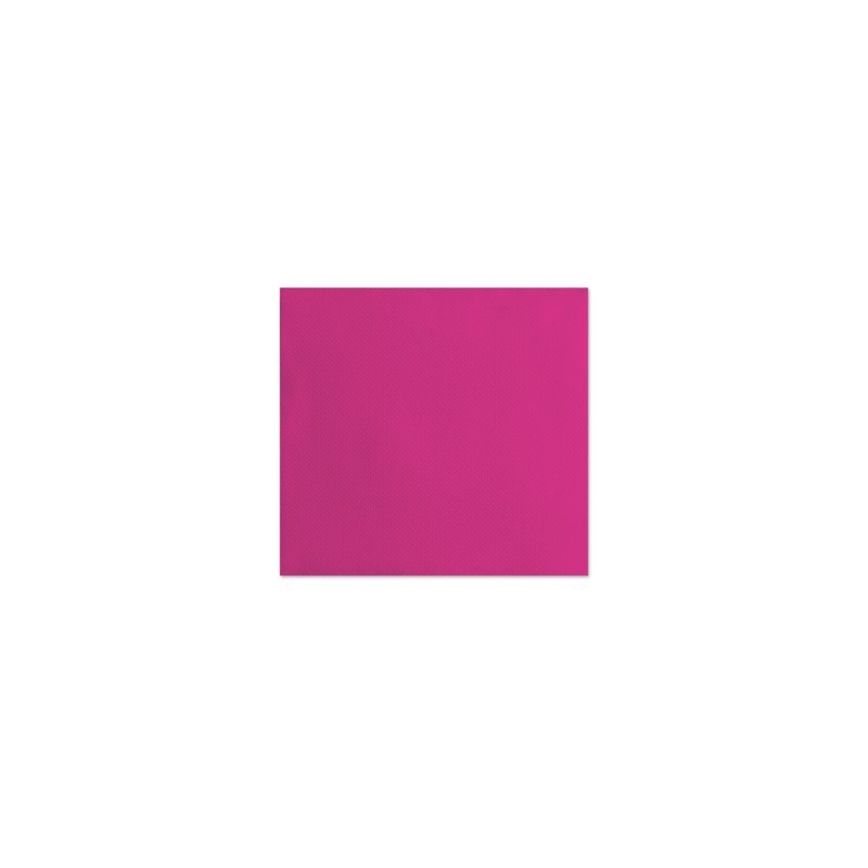 Tovaglioli in carta di pura cellulosa Ecolor 2 veli fucsia 25x25 cm - conf. 50 pz - 75078 (Conf.2)