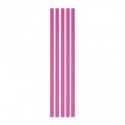 Cannucce in carta Ecolor Ø 0,5 cm fucsia - conf. 50 pz - 74038 (Conf.4)