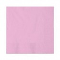 Tovaglioli in carta di pura cellulosa Ecolor 2 veli 33x33 cm - rosa - conf. 40 pz - 74502 (Conf.2)