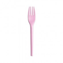 Forchette Ecolor rosa 16 cm conf. 20 pz - 76385 (Conf.2)