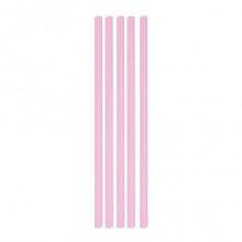 Cannucce in carta Ecolor Ø 0,5 cm rosa - conf. 50 pz - 74032 (Conf.4)