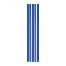 Cannucce in carta Ecolor Ø 0,5 cm blu - conf. 50 pz - 74044 (Conf.4)