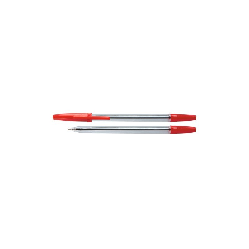 Penna a sfera Office Product - punta 1,0 mm rosso - conf. 50 pz - 17015211-04