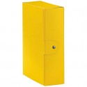 Cartelle portaprogetti Esselte C30 EUROBOX dorso 10 cm presspan biverniciato giallo - 390330090 (Conf.5)