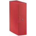Cartella portaprogetti Esselte C30 EUROBOX dorso 10 cm presspan biverniciato rosso - 390330160 (Conf.5)